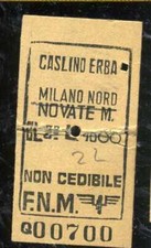 Biglietto Treno Ferrovia