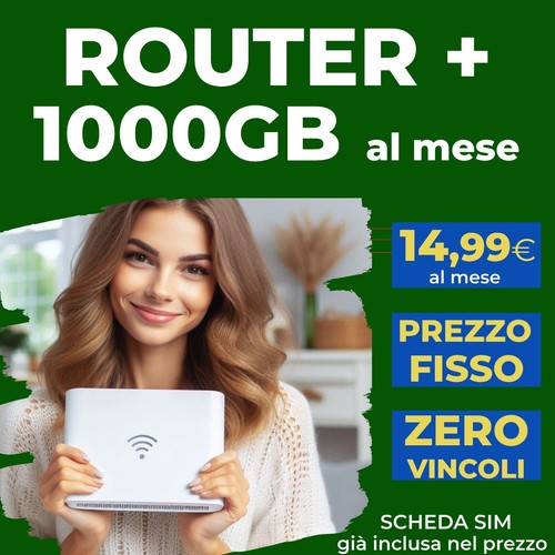 Router wifi con - router, sim