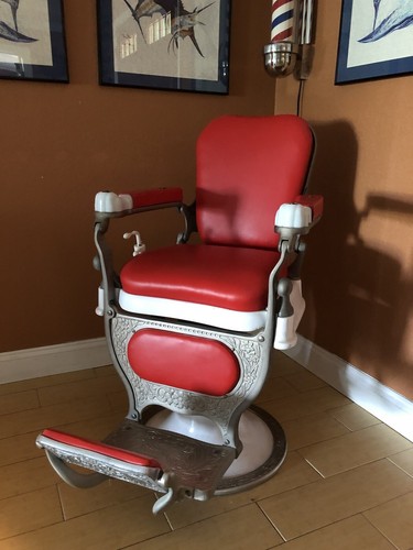 Sedia barbiere vintage - da,