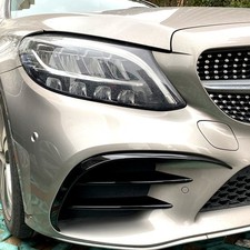 ADATTO PER MERCEDES W205 CLASSE C AMG LINE (FACELIFT) ANTERIORE AERO FLAPS