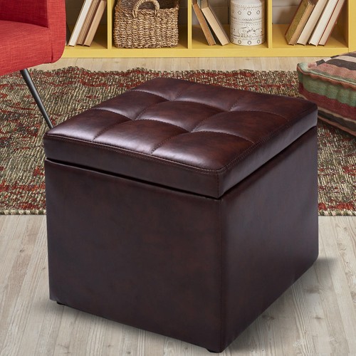 Cube ottoman pouffe - cube,