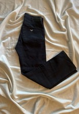 jeans AJ Armani Jeans, blu scuro, mai usati, slim fit