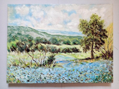 054 quadro olio - olio, su