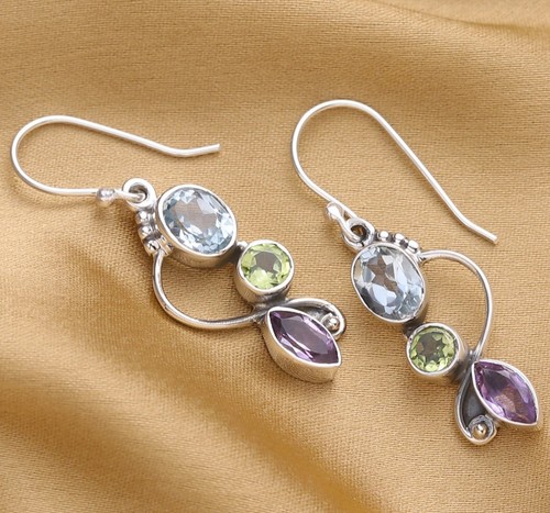 Orecchini argento multi - orecchini,
