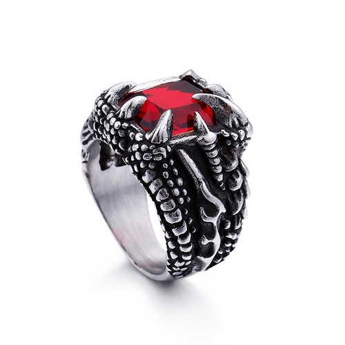 Anello vintage artigli drago - anello,