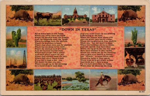 Down texas note - texas, welters