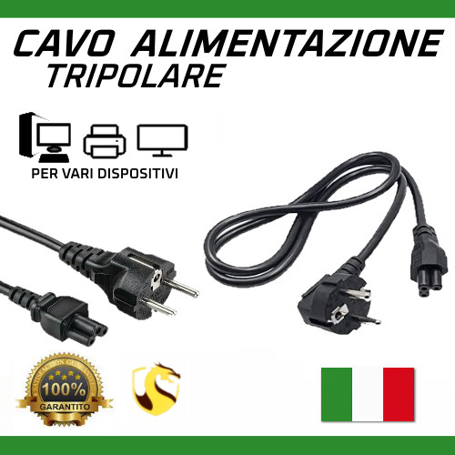 Cavo alimentazione tripolare - alimentazione,