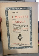 Levi Eliphas - I Misteri della Cabala - Atanor anastatica su originale