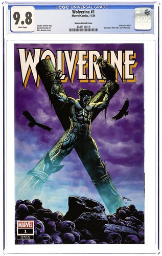 Wolverine 1suayan cgc 8 - 1suayan.a, 9.8