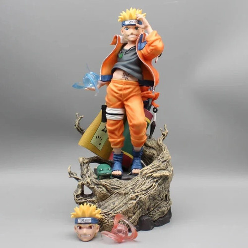 Action figure naruto - naruto, uzumaki