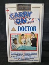 Carry On Doctor VHS Video Tape