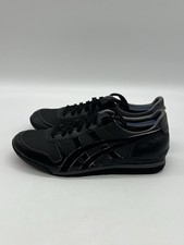 Sneakers sportive Asics Onitsuka Tiger Ultimate 81 da uomo 9,5 in pelle nera a rete.