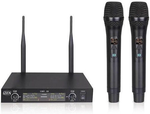 Microfoni wireless doppio - wireless,