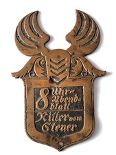 Targa distintivo radiatore