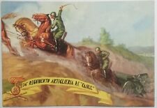 CARTOLINA 56 REGGIMENTO ARTIGLIERIA CASALE REGIO ESERCITO MEZZI CORAZZA REGNO M1