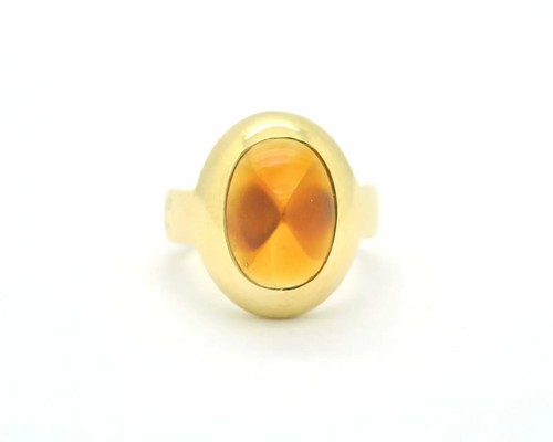 Anello pomellato con quarzo - anello,