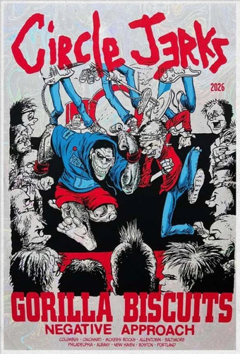 Poster circle jerks - poster, gorilla