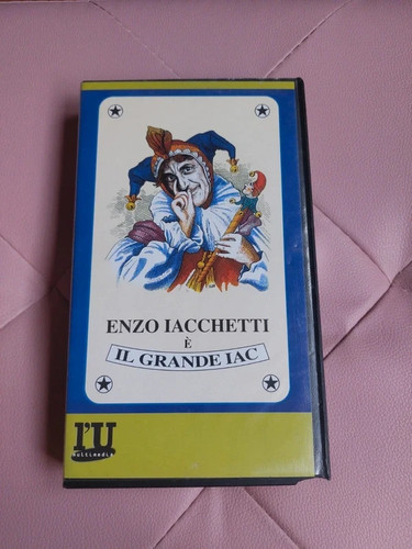 Videocassetta vhs grande - vhs, "il