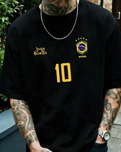 Shirt brasile joga bonito - brasile, "joga
