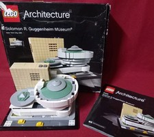 LEGO ARCHITECTURE 21035 SOLOMON GUGGENHEIM MUSEUM COMPLETO 100%