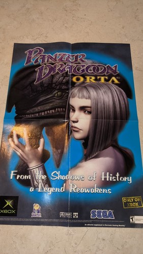 Poster lancio panzer dragoon - lancio,