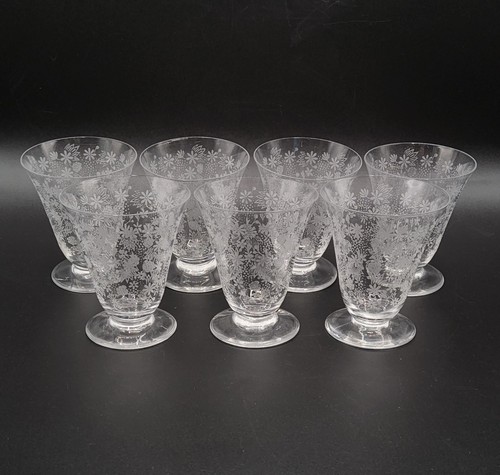 Série sept verres vin - sept,