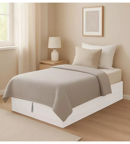 Letto singolo con contenitore