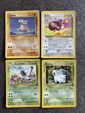 Lotto 4 Carte Pokemon Vintage