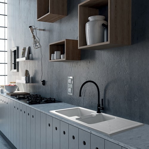 Lavello 116x50 incasso - 116x50, da