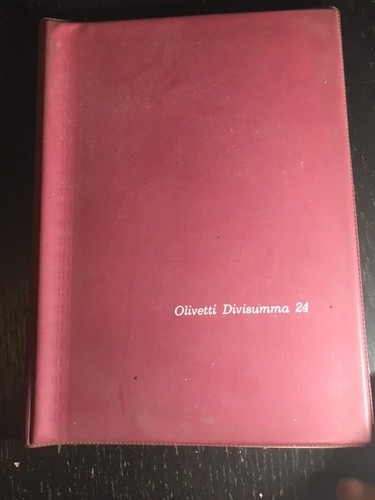 Olivetti manuale divisumma - olivetti, 24