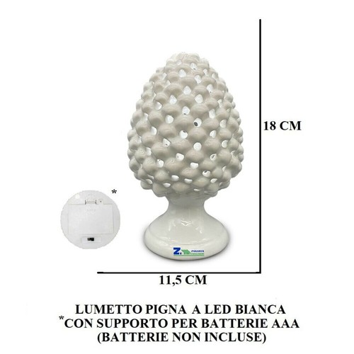Lumetto lampada pigna forata - pigna,