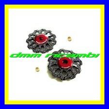 Coppia 2 Pulegge cambio Bici