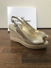 Decollete Con Zeppa Color Oro