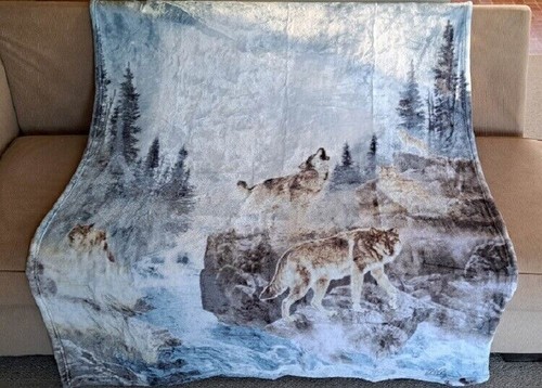Nuova coperta peluche wolf - coperta,