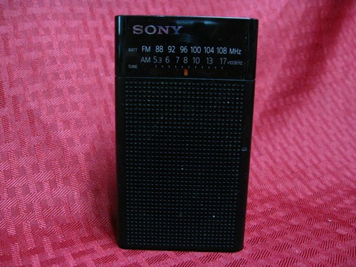 Radio tascabile sony - radio,