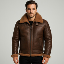 Giacca Uomo Pelle di Shearling