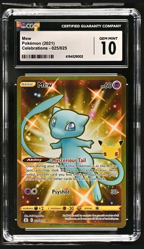 Mew 025 oro cgc - cgc, 10