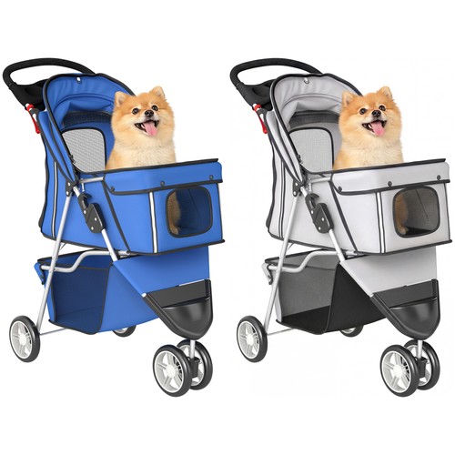 Pawhut passeggino per cani - passeggino,