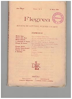 Flegrea rivista lettere - flegrea.,