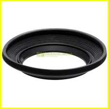 67mm. paraluce universale wide in gomma per grandangolari, innesto a vite 67 mm.