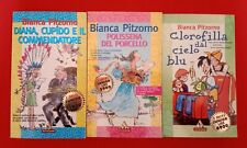 PITZORNO, Bianca: Polissena del porcello, Clorofilla, Diana, tre libri Mondadori