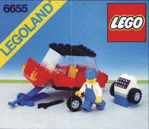 Lego 6655 auto tire - lego, repair
