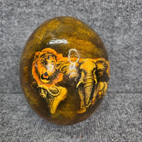 Uovo struzzo decoupage - uovo, di