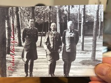 Foto firmata tedesca WWII SS