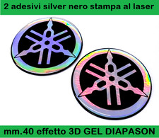 2 adesivi YAMAHA Diapason GEL