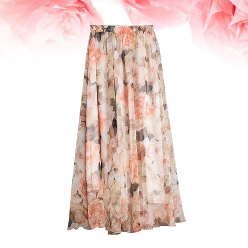 Gonna lunga chiffon - chiffon, da