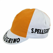 CAPPELLINO CAPPELLO SOTTOCASCO CICLISMO REGALO TEAM RETRO VINTAGE SAN PELLEGRINO