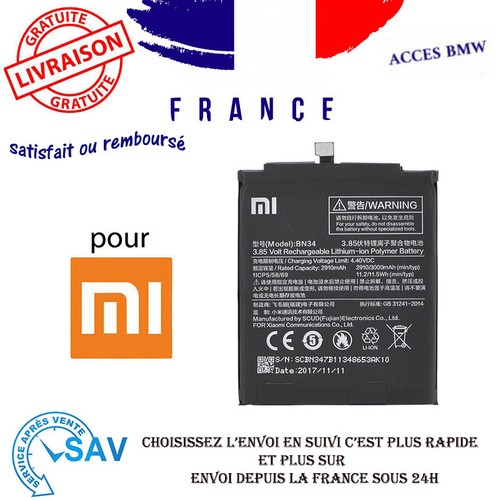 Originale batterie bn34 pour - bn34,