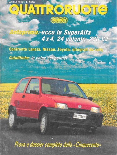 Rivista auto quattroruote 436 - rivista,