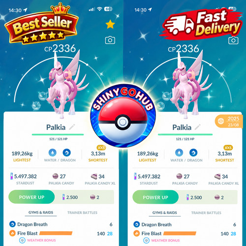 Pogo shiny palkia - ✨, origin
